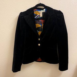 Forever Velvet Blazer Size S